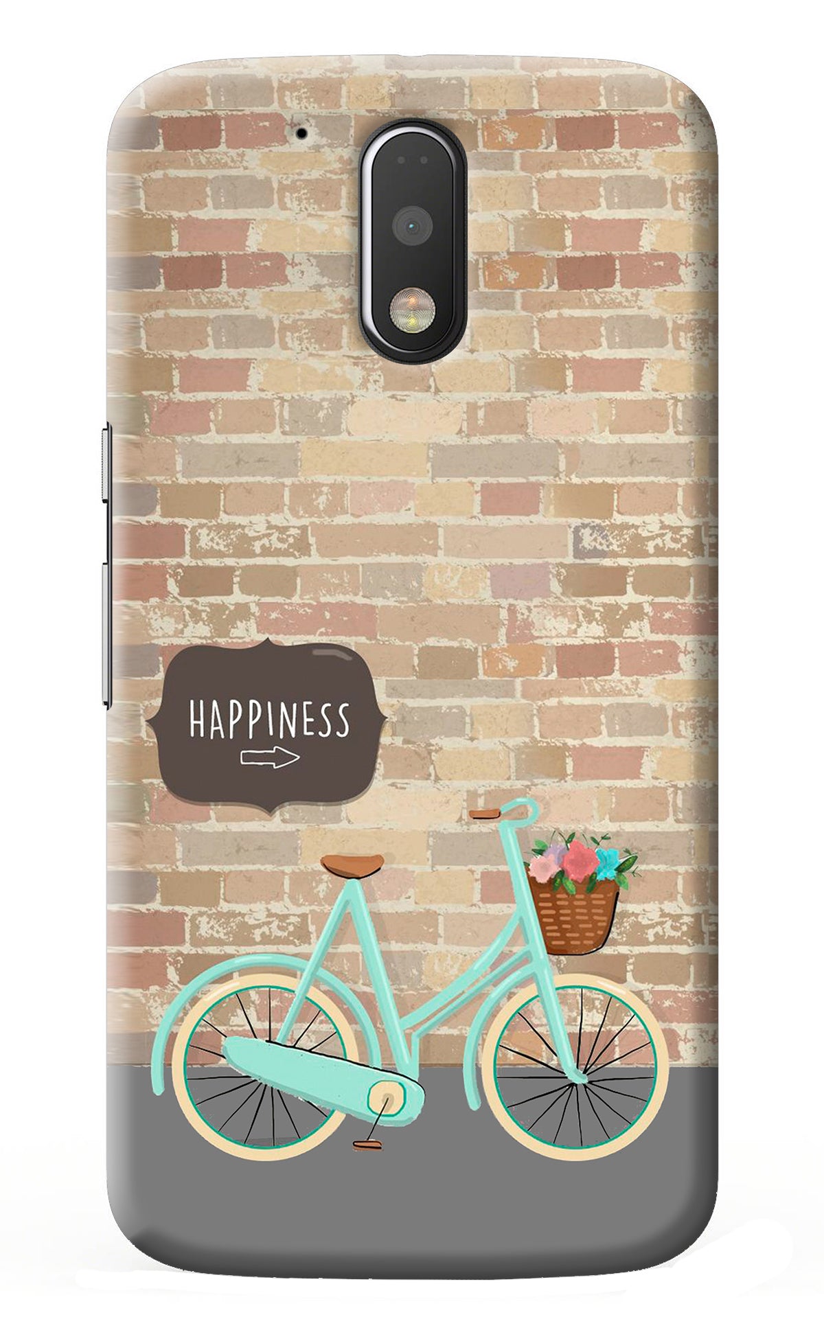 Happiness Artwork Moto G4/G4 plus Back Cover