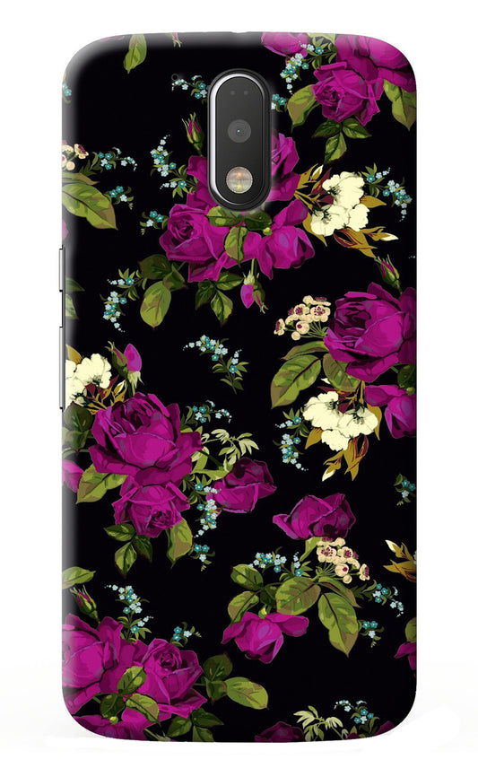 Flowers Moto G4/G4 plus Back Cover