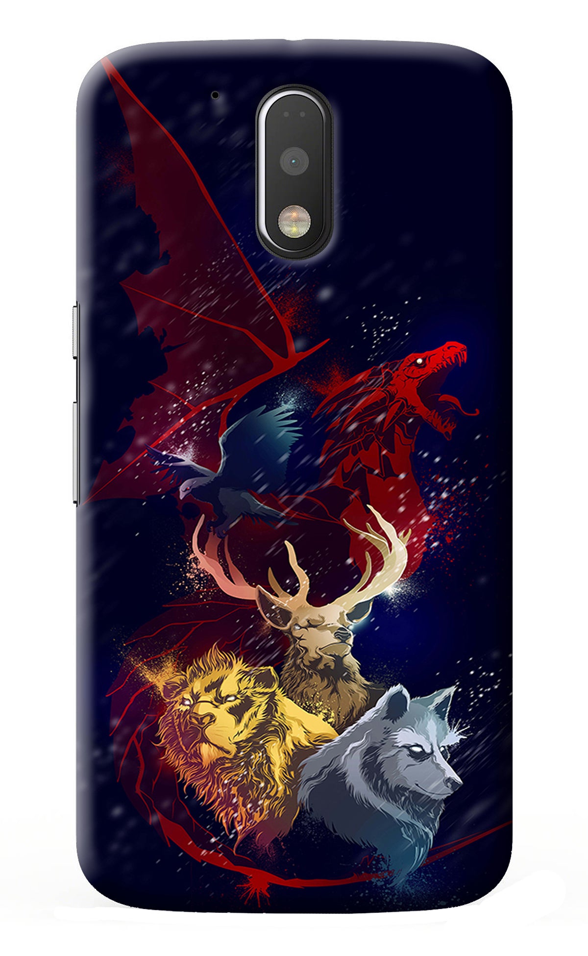 Game Of Thrones Moto G4/G4 plus Back Cover