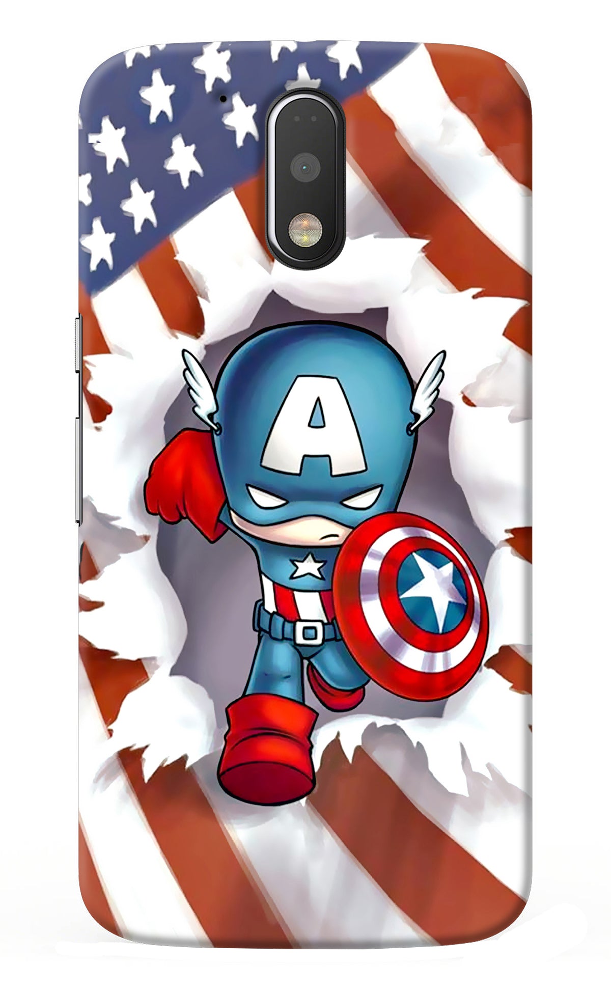 Captain America Moto G4/G4 plus Back Cover