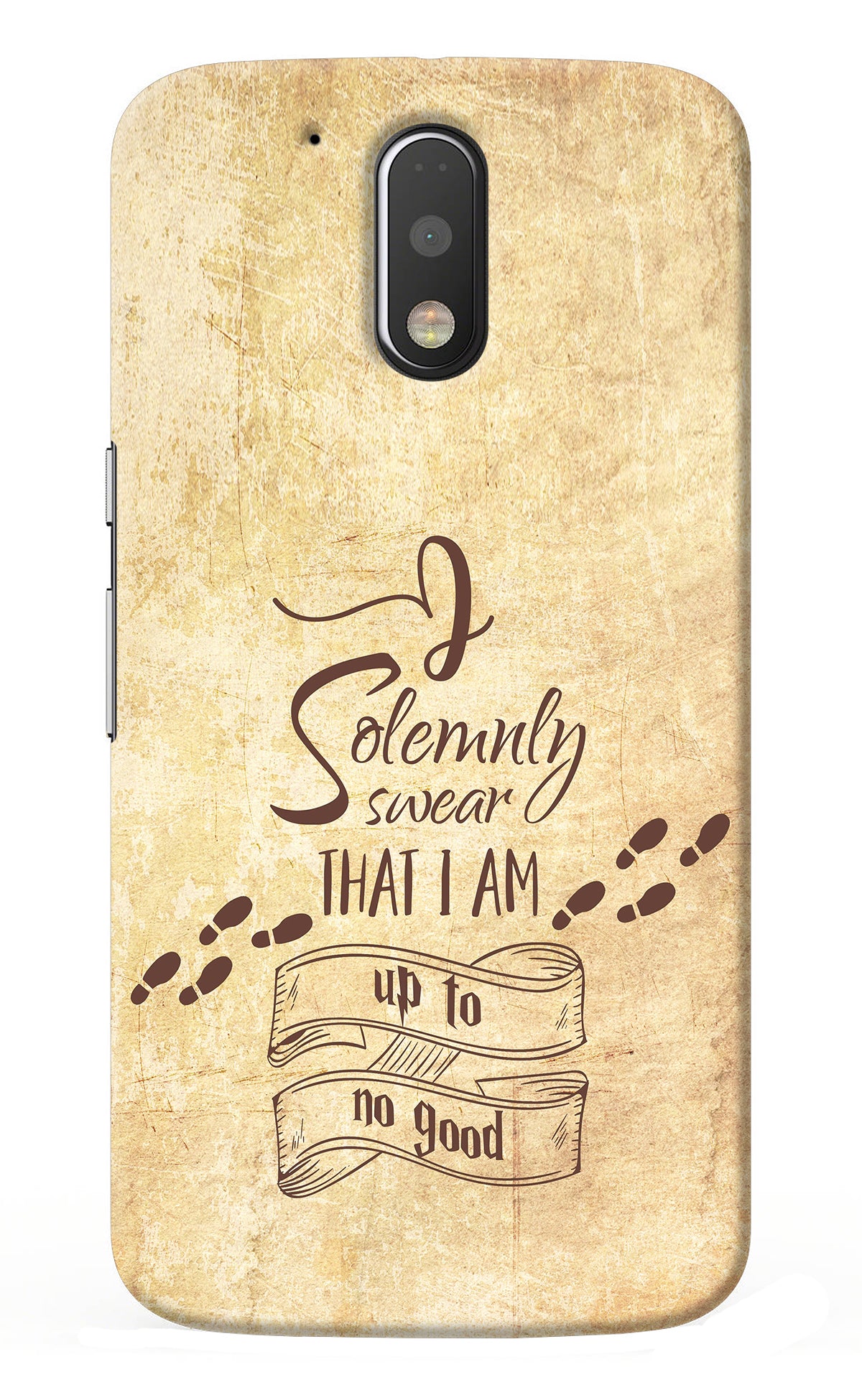 I Solemnly swear that i up to no good Moto G4/G4 plus Back Cover