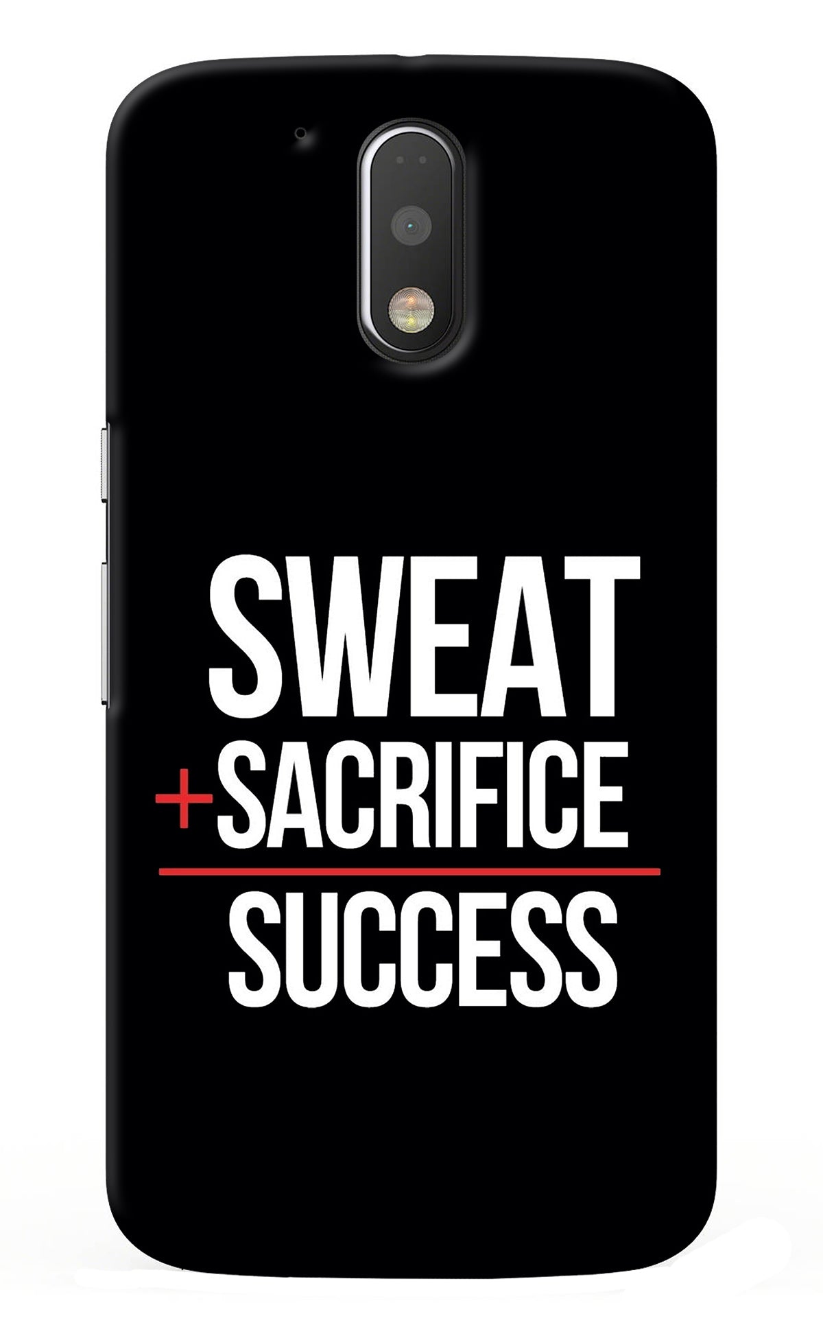 Sweat Sacrifice Success Moto G4/G4 plus Back Cover