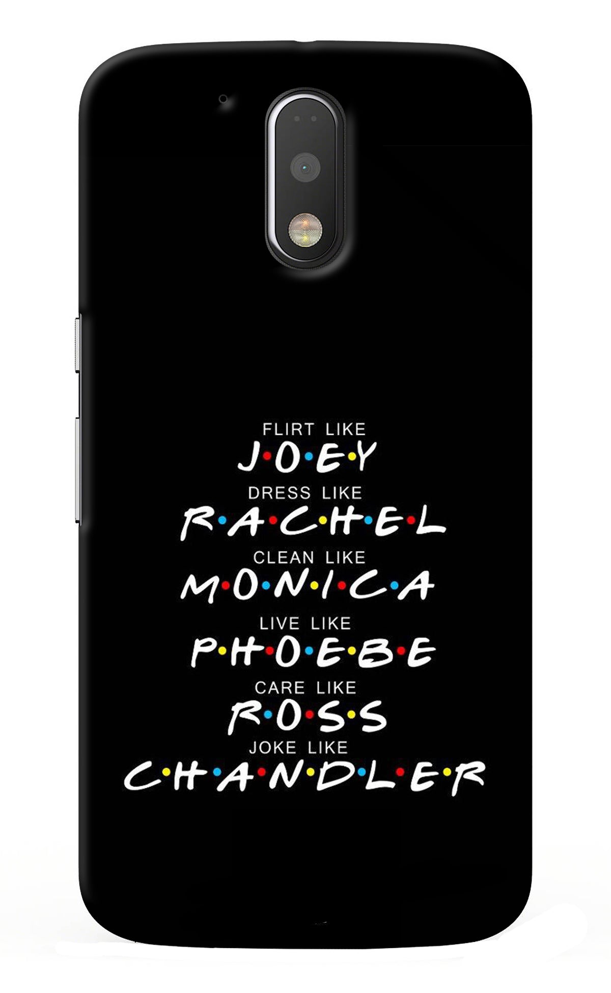 FRIENDS Character Moto G4/G4 plus Back Cover