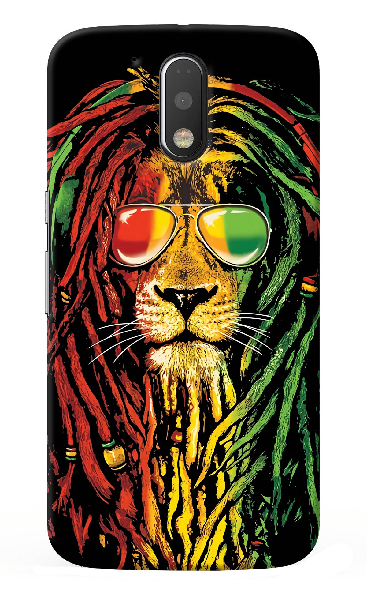 Rasta Lion Moto G4/G4 plus Back Cover