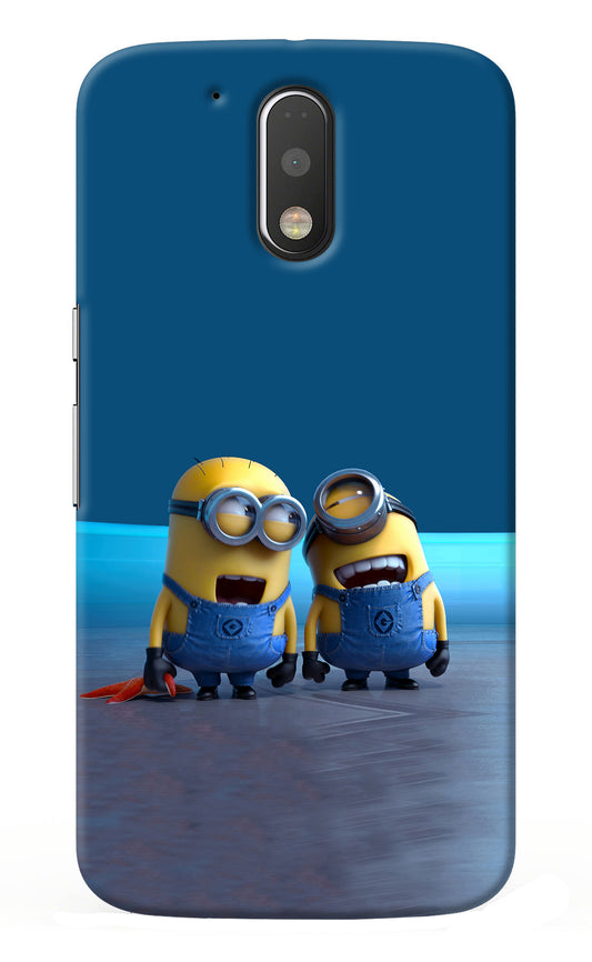 Minion Laughing Moto G4/G4 plus Back Cover