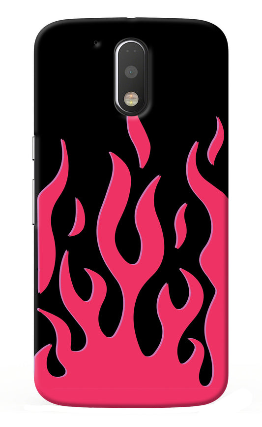 Fire Flames Moto G4/G4 plus Back Cover