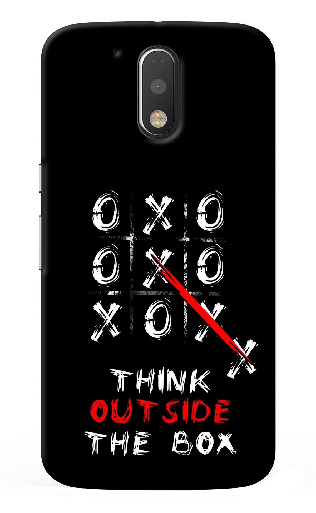 Think out of the BOX Moto G4/G4 plus Back Cover