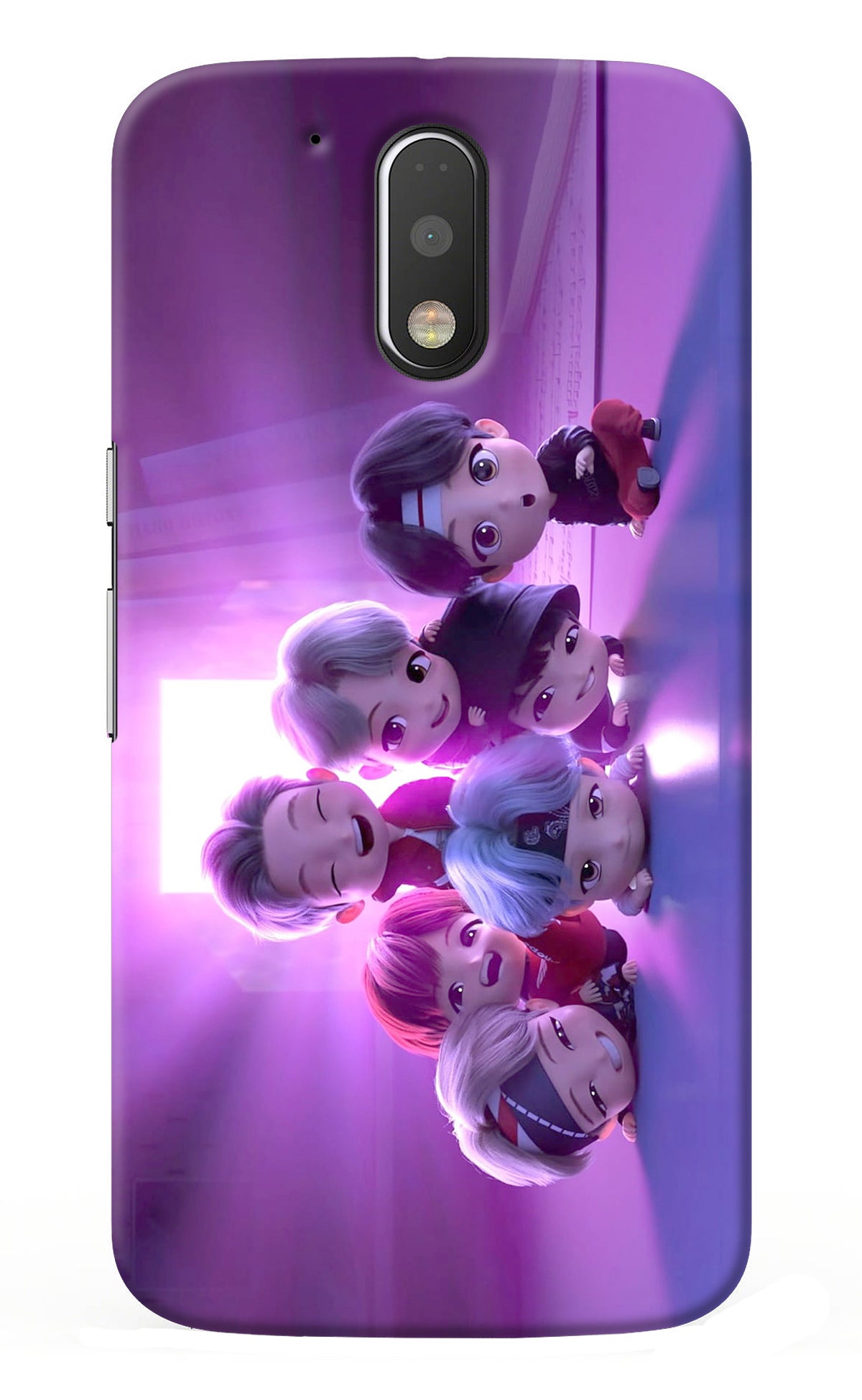 BTS Chibi Moto G4/G4 plus Back Cover