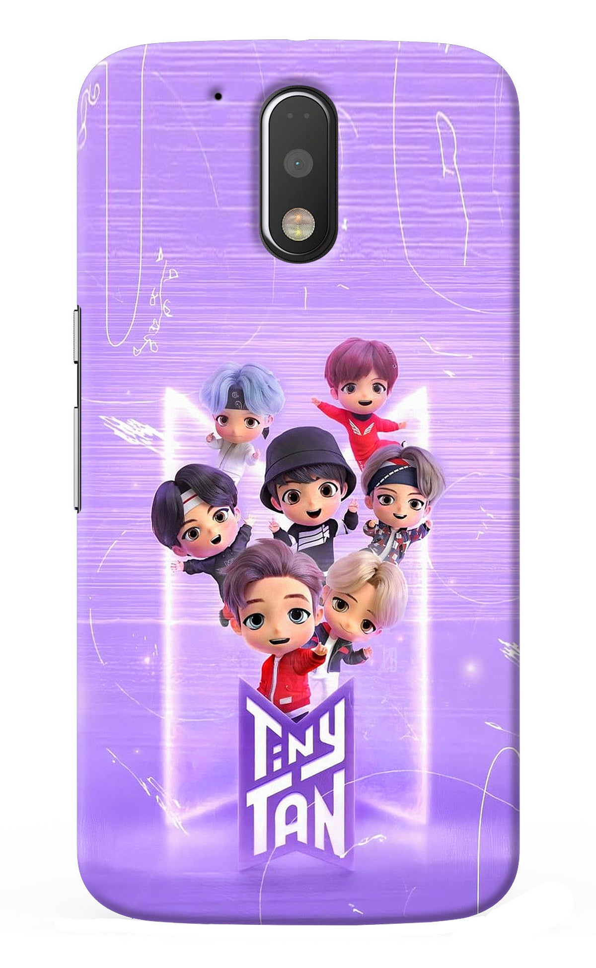 BTS Tiny Tan Moto G4/G4 plus Back Cover