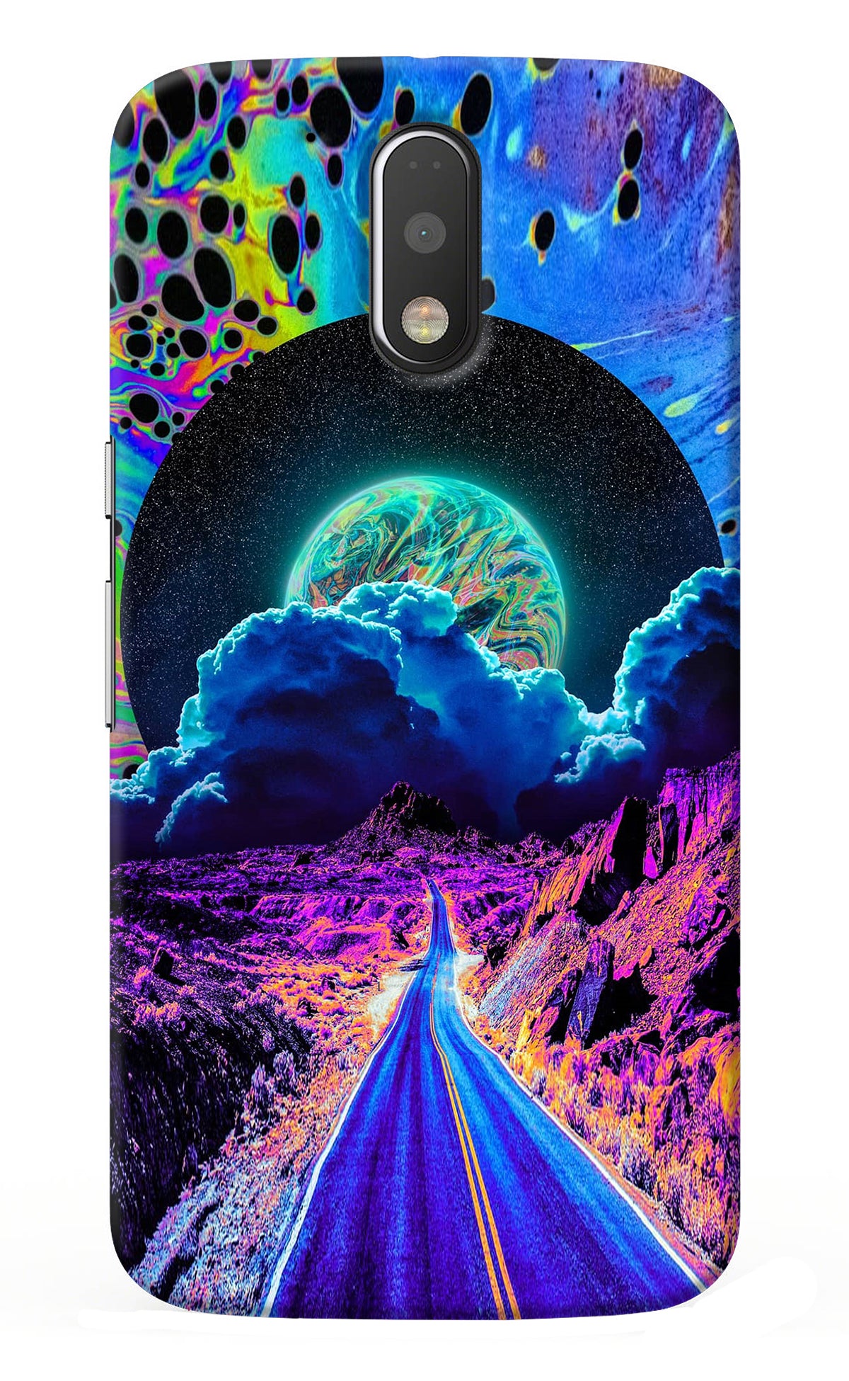 Psychedelic Painting Moto G4/G4 plus Back Cover