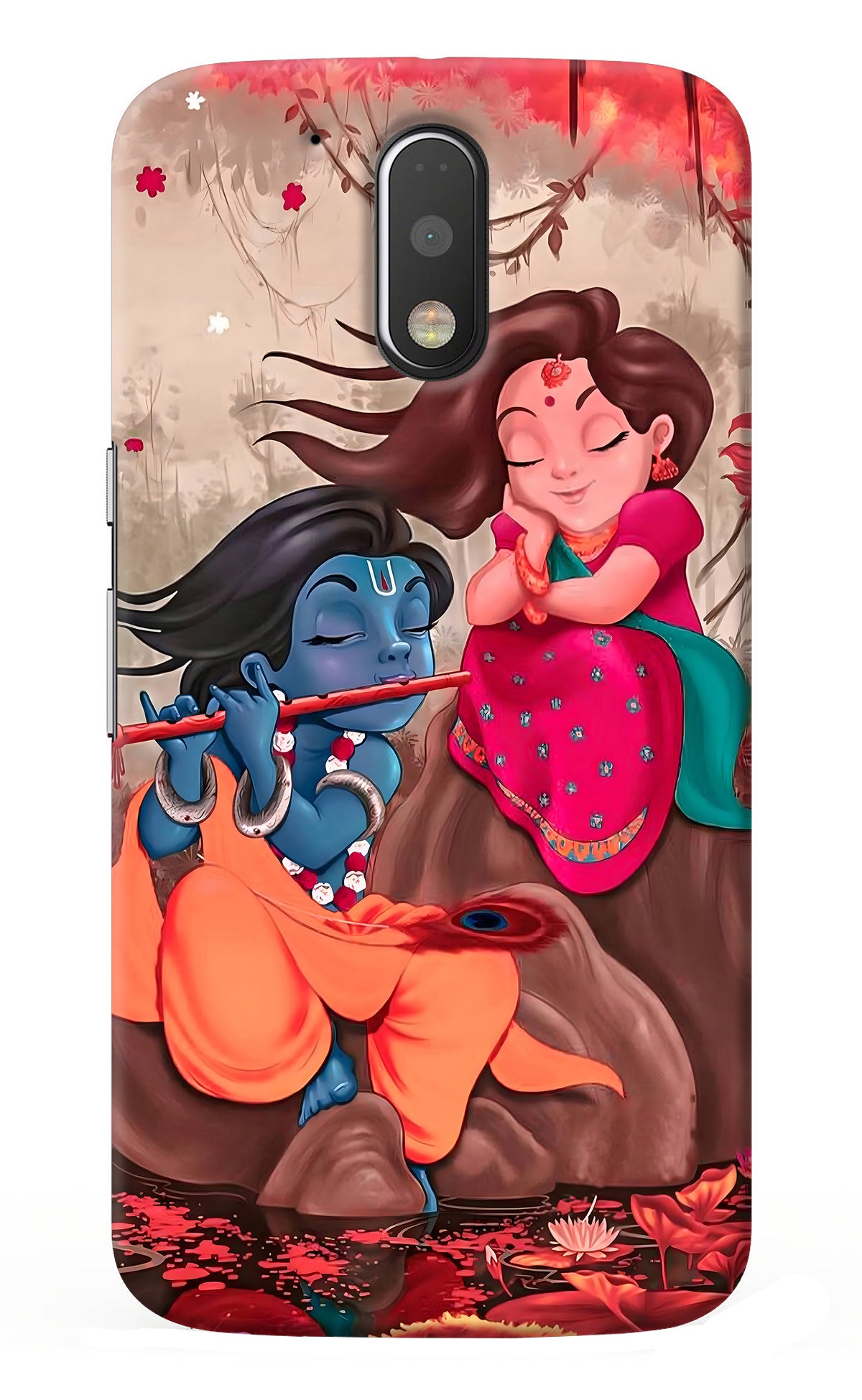 Radhe Krishna Moto G4/G4 plus Back Cover