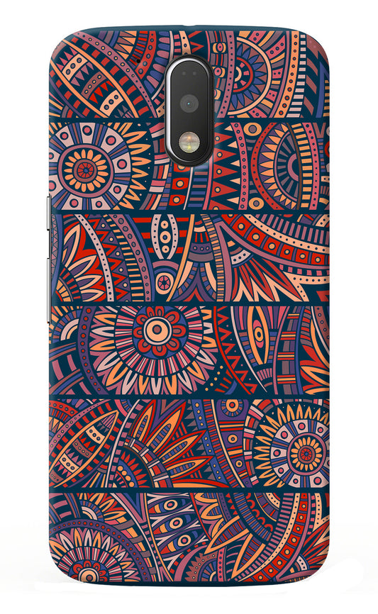 African Culture Design Moto G4/G4 plus Back Cover