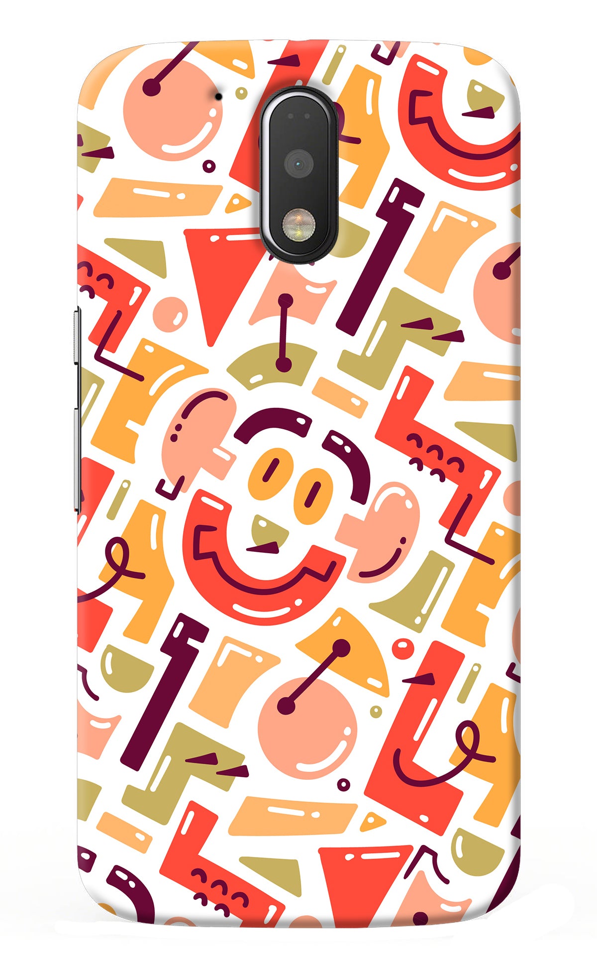 Doodle Pattern Moto G4/G4 plus Back Cover