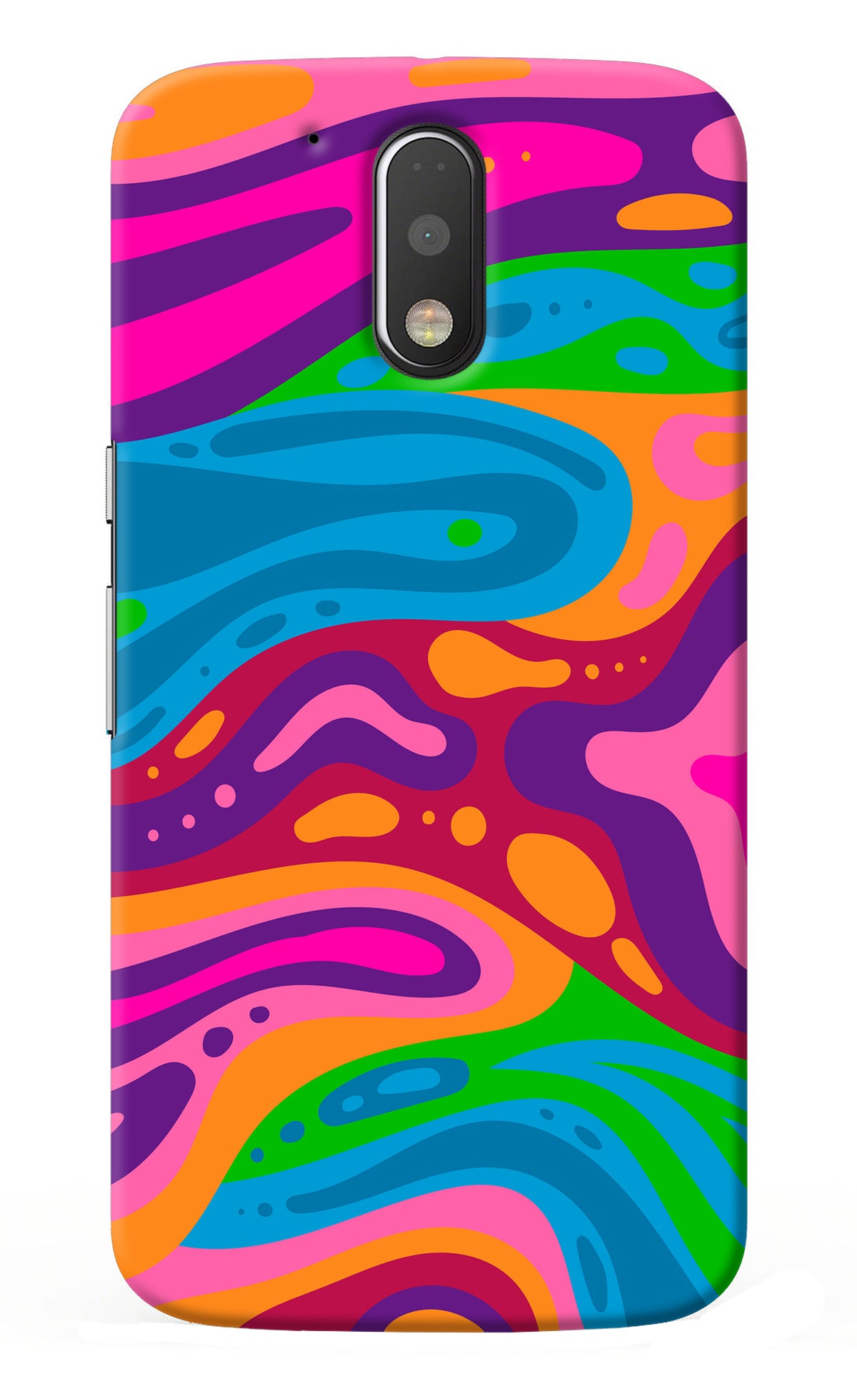 Trippy Pattern Moto G4/G4 plus Back Cover