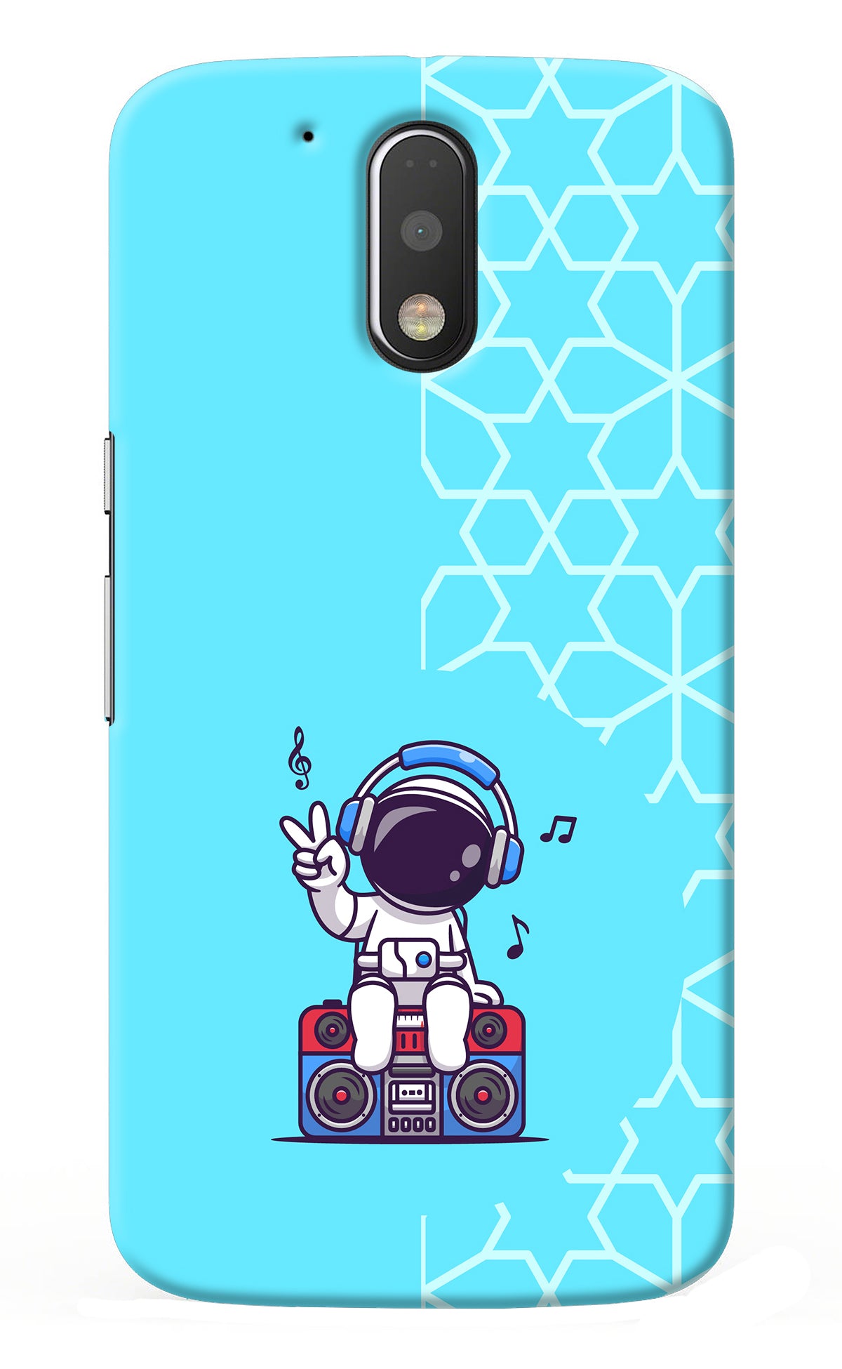 Cute Astronaut Chilling Moto G4/G4 plus Back Cover