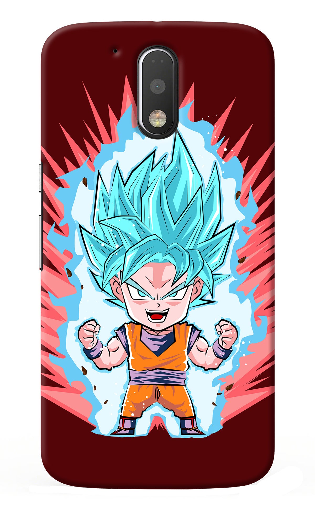 Goku Little Moto G4/G4 plus Back Cover