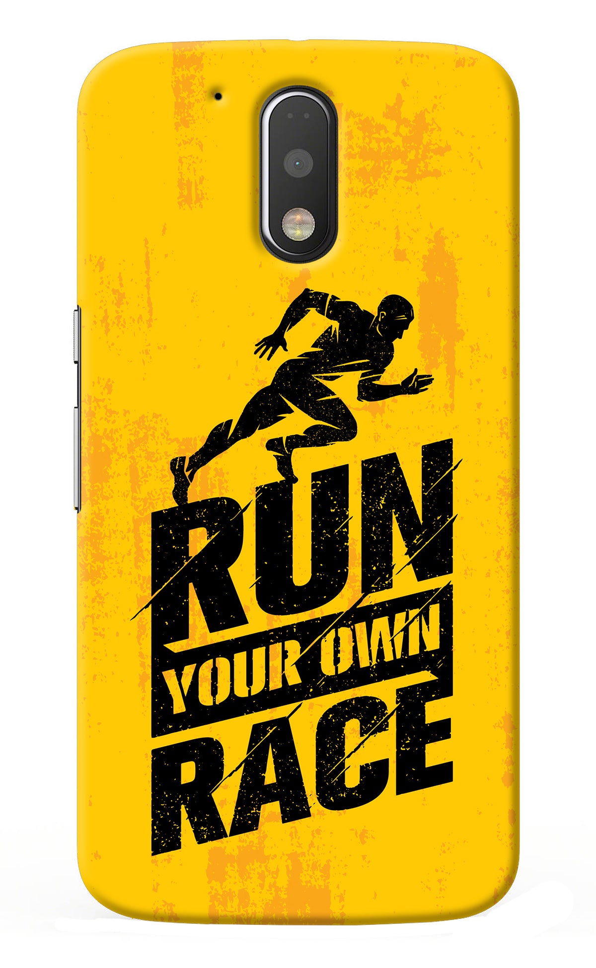 Run Your Own Race Moto G4/G4 plus Back Cover