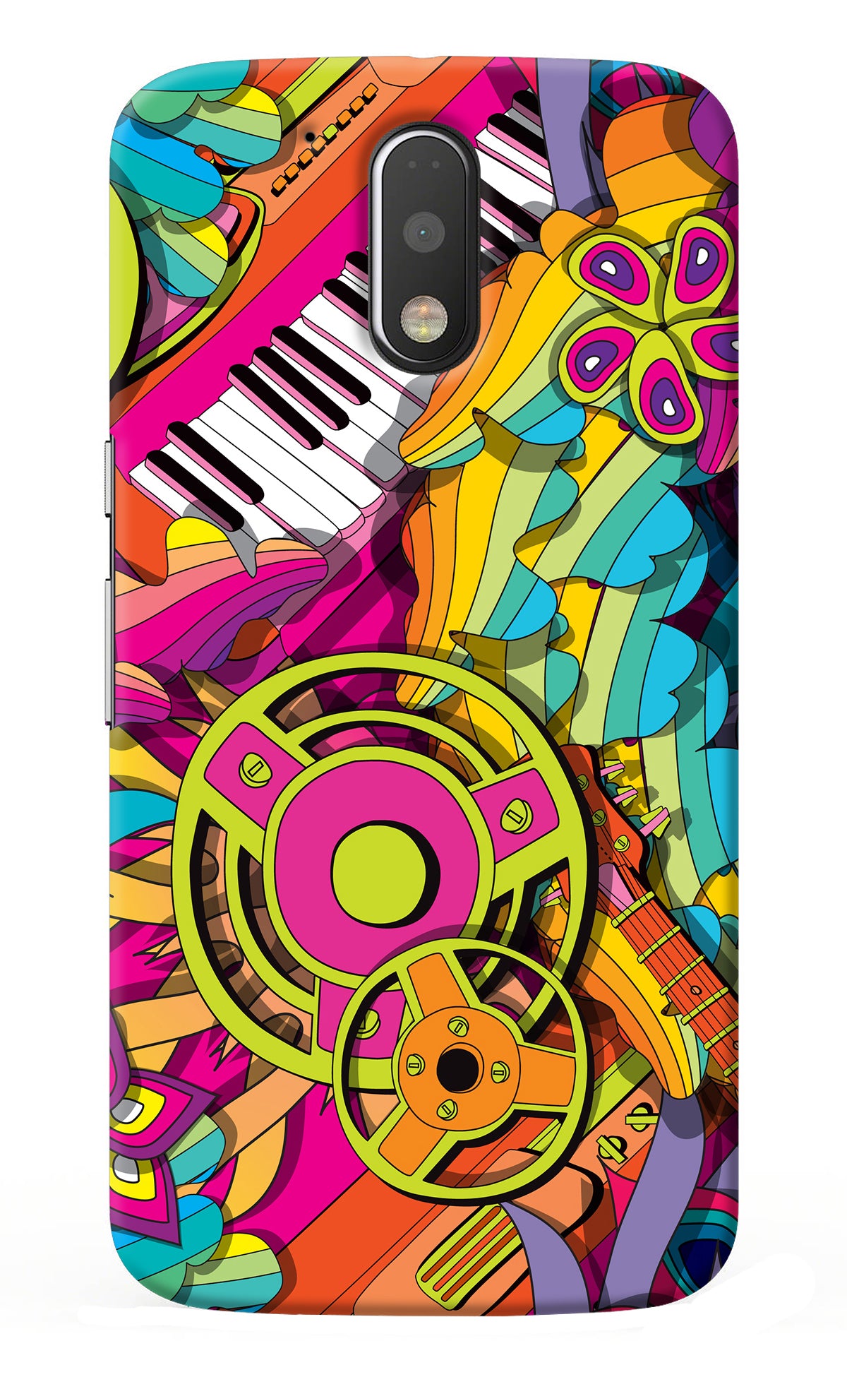 Music Doodle Moto G4/G4 plus Back Cover