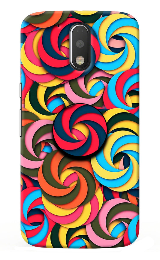 Spiral Pattern Moto G4/G4 plus Pop Case