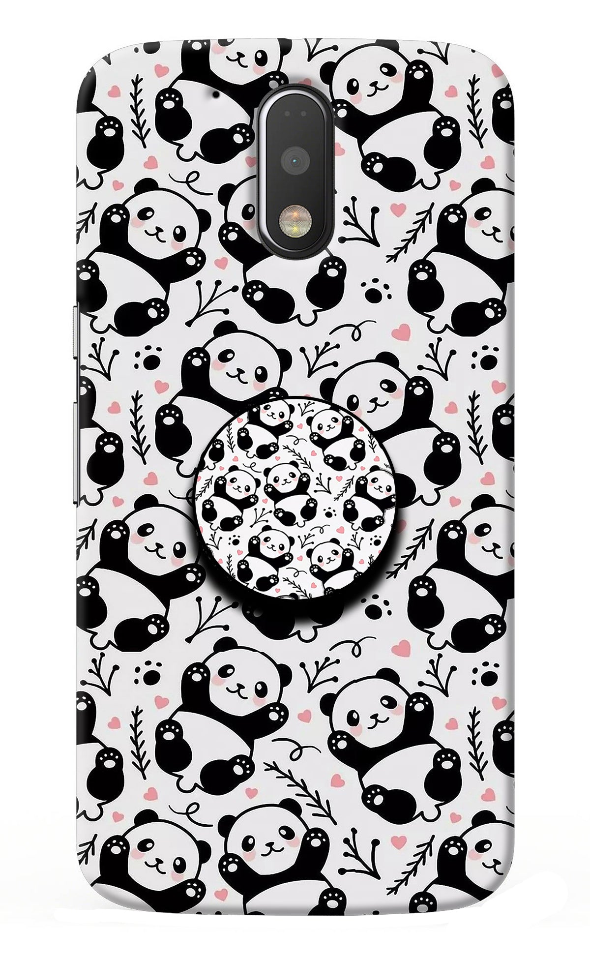 Cute Panda Moto G4/G4 plus Pop Case