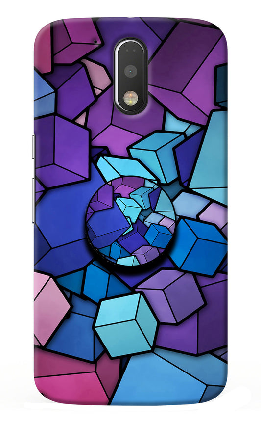 Cubic Abstract Moto G4/G4 plus Pop Case