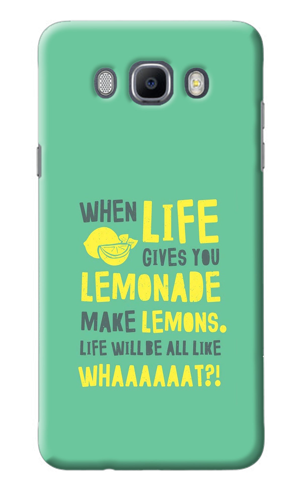 Quote Samsung J7 2016 Back Cover