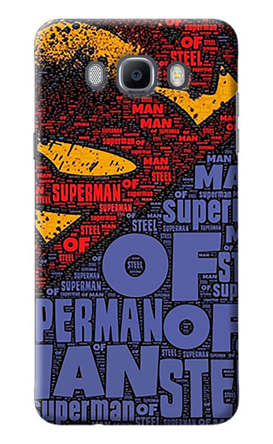 Superman Samsung J7 2016 Back Cover