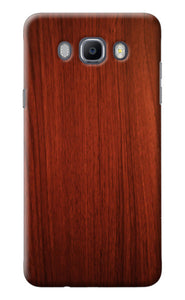 Wooden Plain Pattern Samsung J7 2016 Back Cover