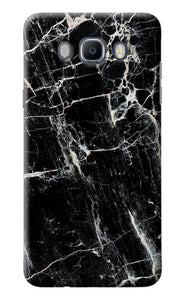 Black Marble Texture Samsung J7 2016 Back Cover