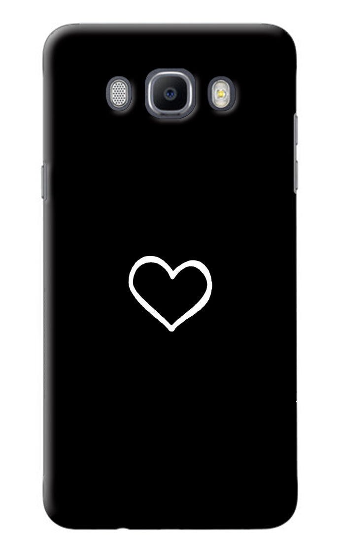 Heart Samsung J7 2016 Back Cover