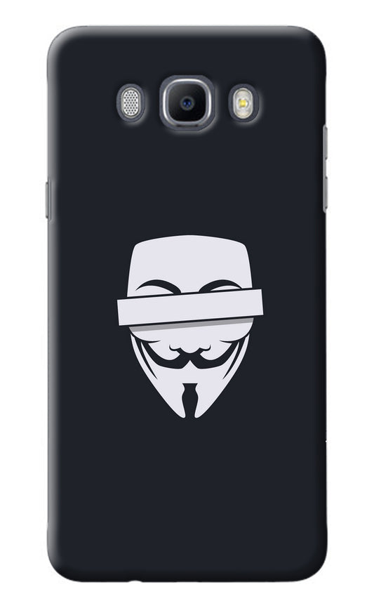 Anonymous Face Samsung J7 2016 Back Cover