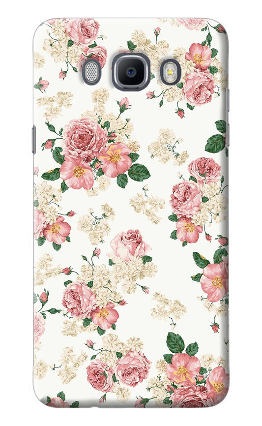 Flowers Samsung J7 2016 Back Cover