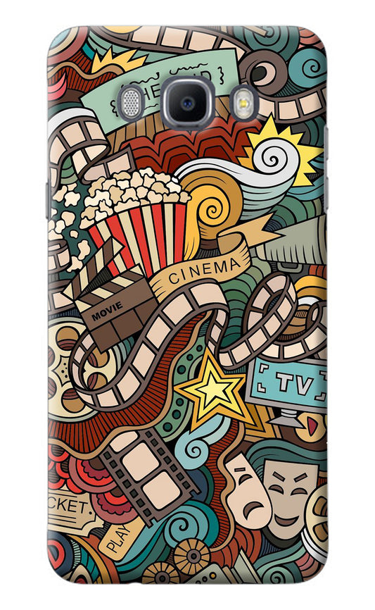 Cinema Abstract Samsung J7 2016 Back Cover