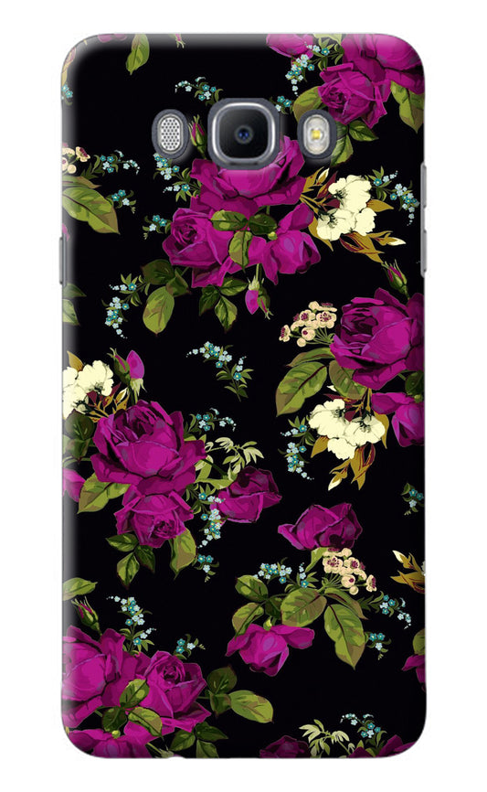 Flowers Samsung J7 2016 Back Cover