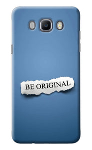 Be Original Samsung J7 2016 Back Cover