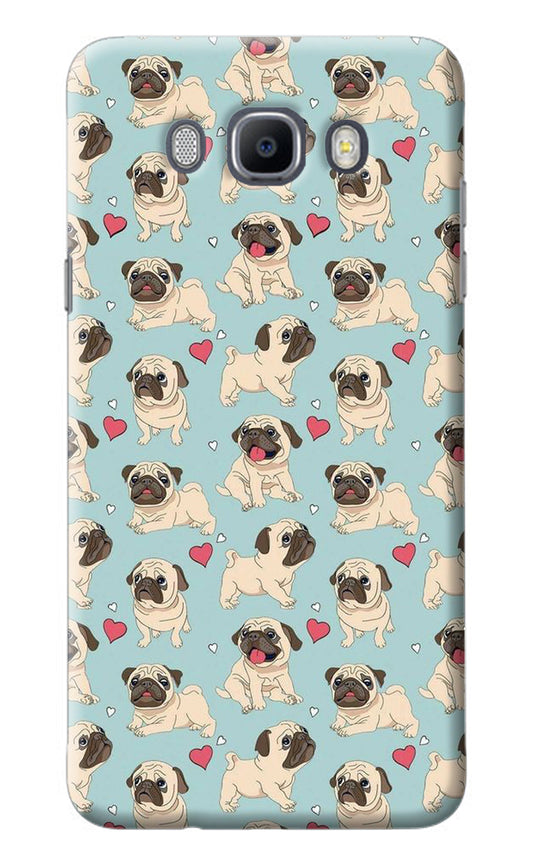 Pug Dog Samsung J7 2016 Back Cover