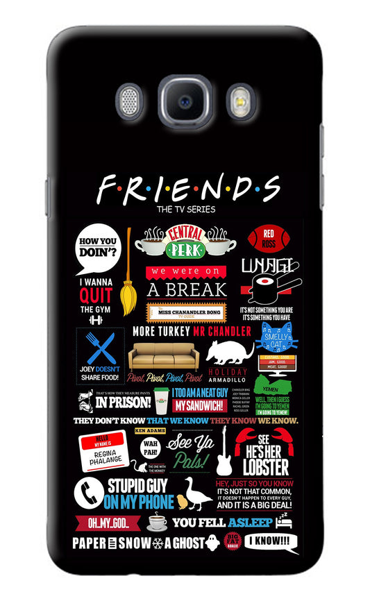 FRIENDS Samsung J7 2016 Back Cover