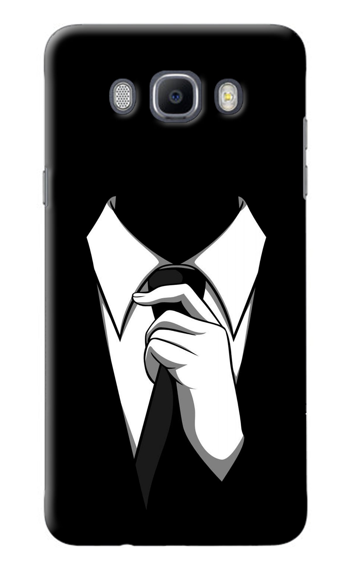 Black Tie Samsung J7 2016 Back Cover