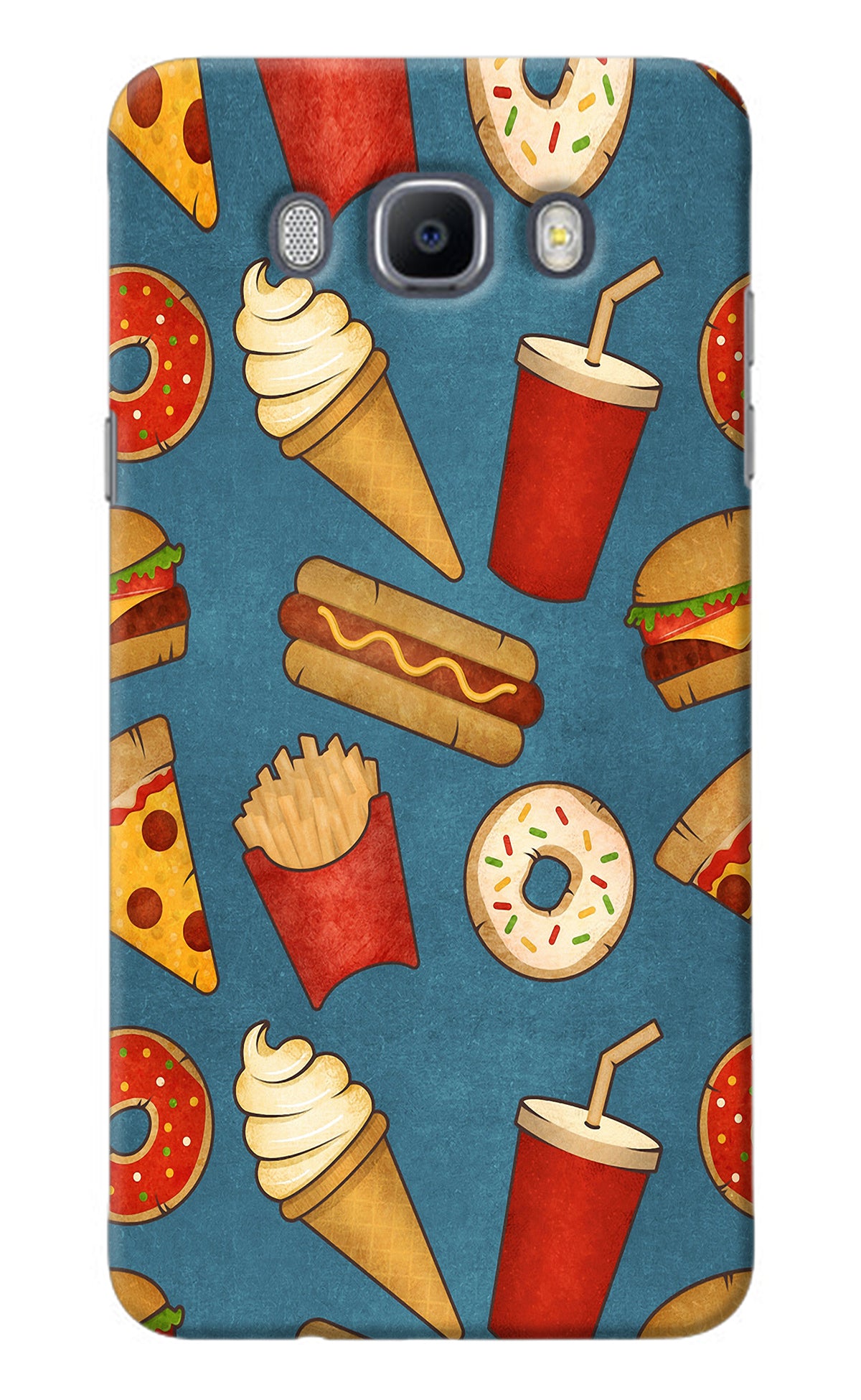 Foodie Samsung J7 2016 Back Cover