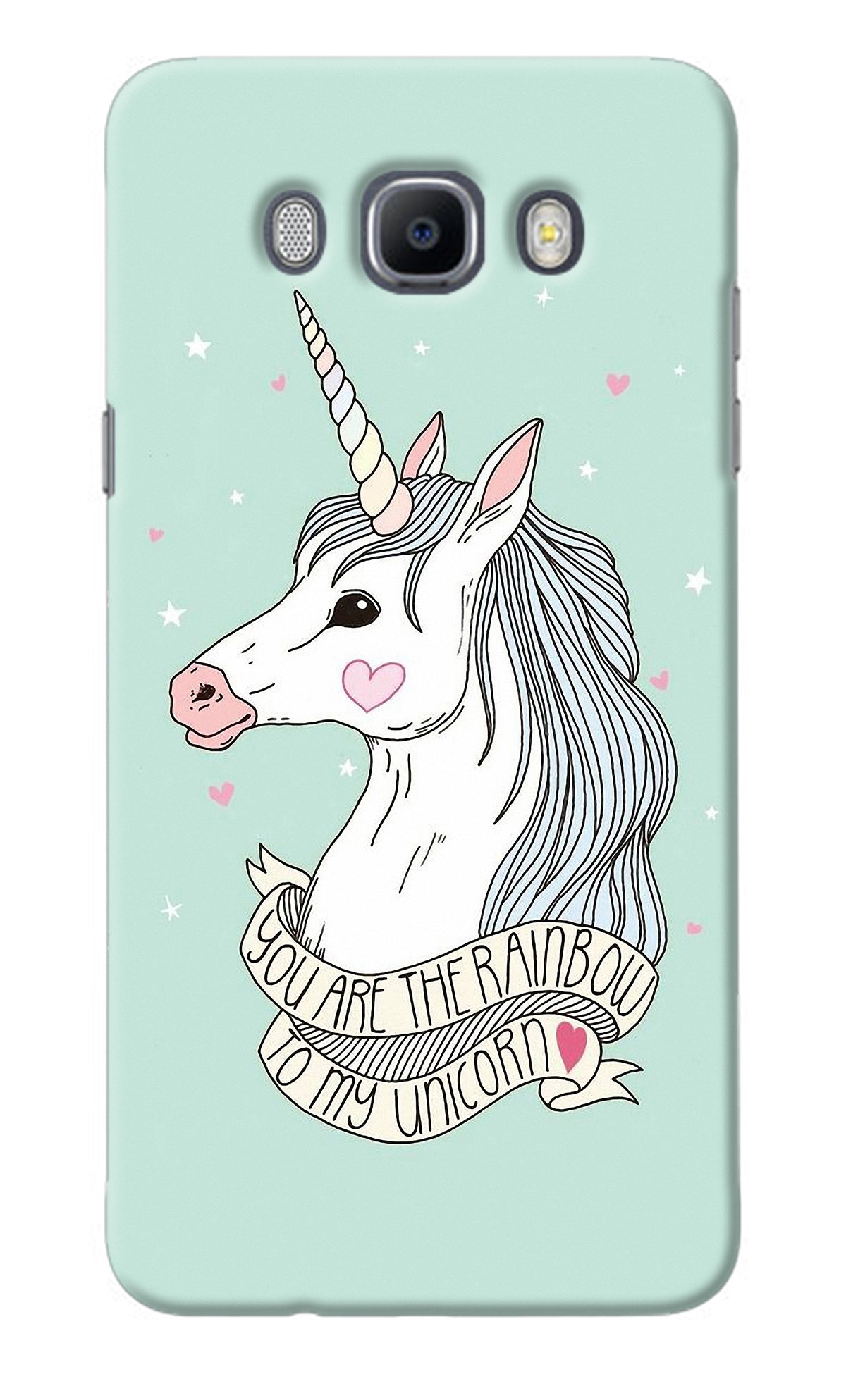 Unicorn Wallpaper Samsung J7 2016 Back Cover