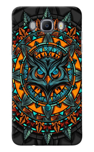 Angry Owl Art Samsung J7 2016 Back Cover