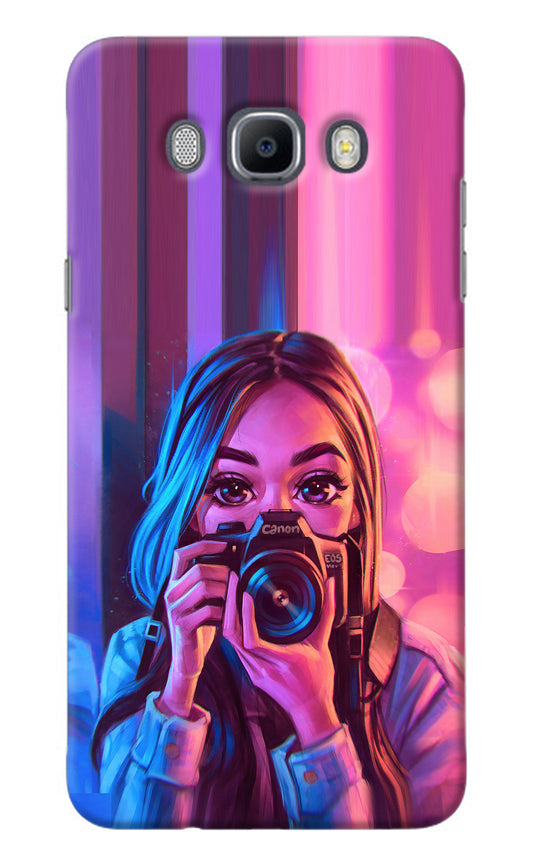 Girl Photographer Samsung J7 2016 Back Cover