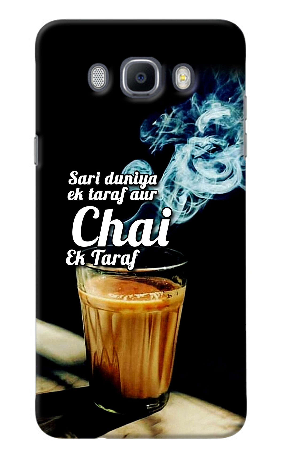 Chai Ek Taraf Quote Samsung J7 2016 Back Cover