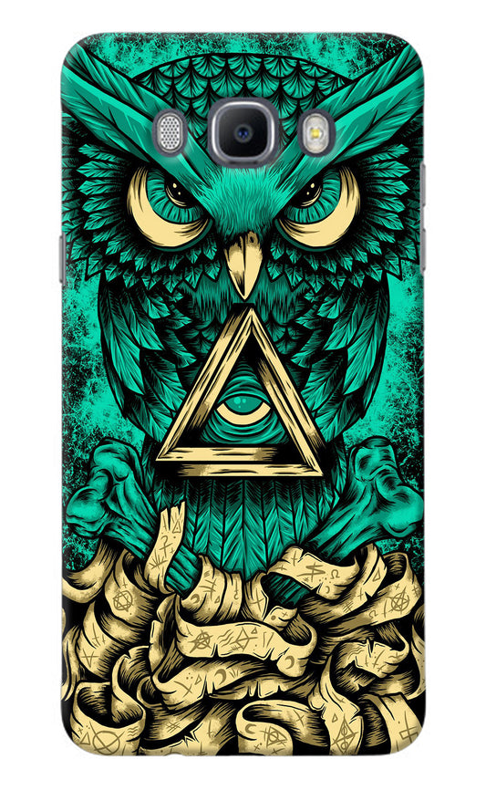 Green Owl Samsung J7 2016 Back Cover