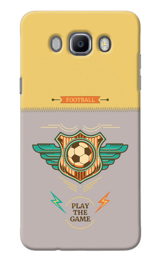 Football Samsung J7 2016 Back Cover