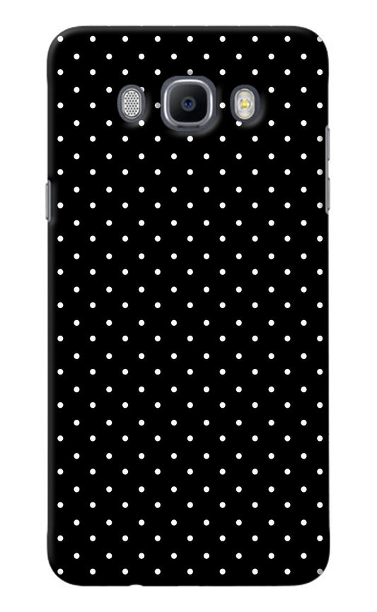 White Dots Samsung J7 2016 Back Cover