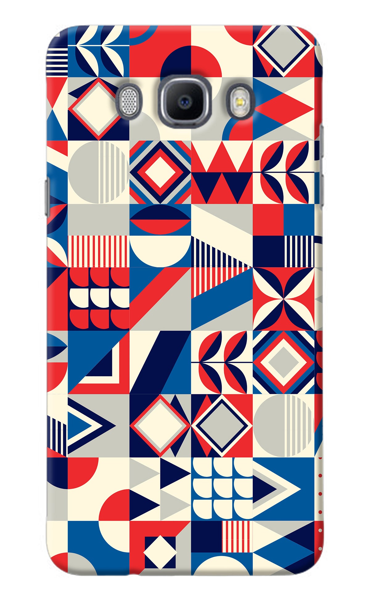 Colorful Pattern Samsung J7 2016 Back Cover