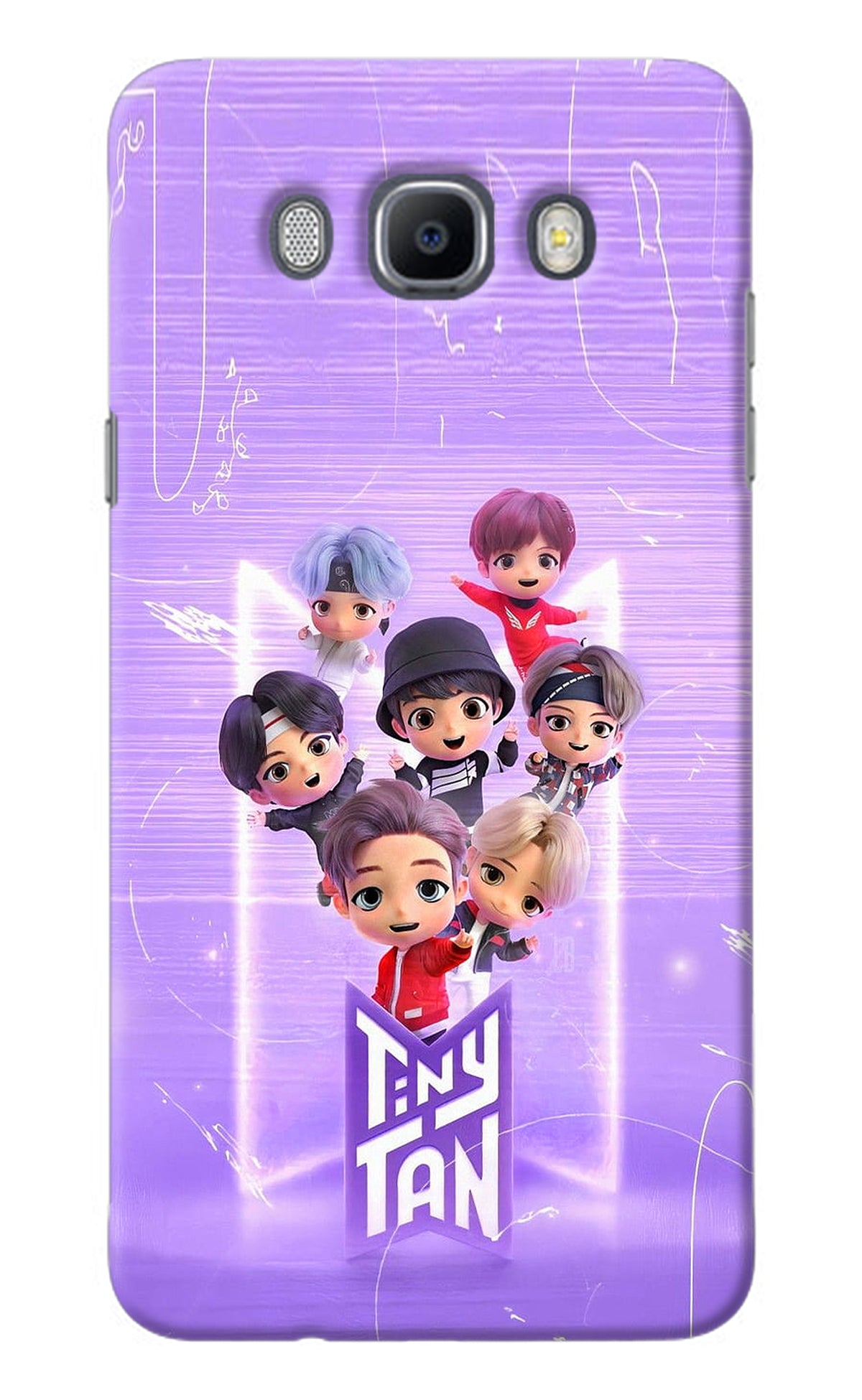 BTS Tiny Tan Samsung J7 2016 Back Cover