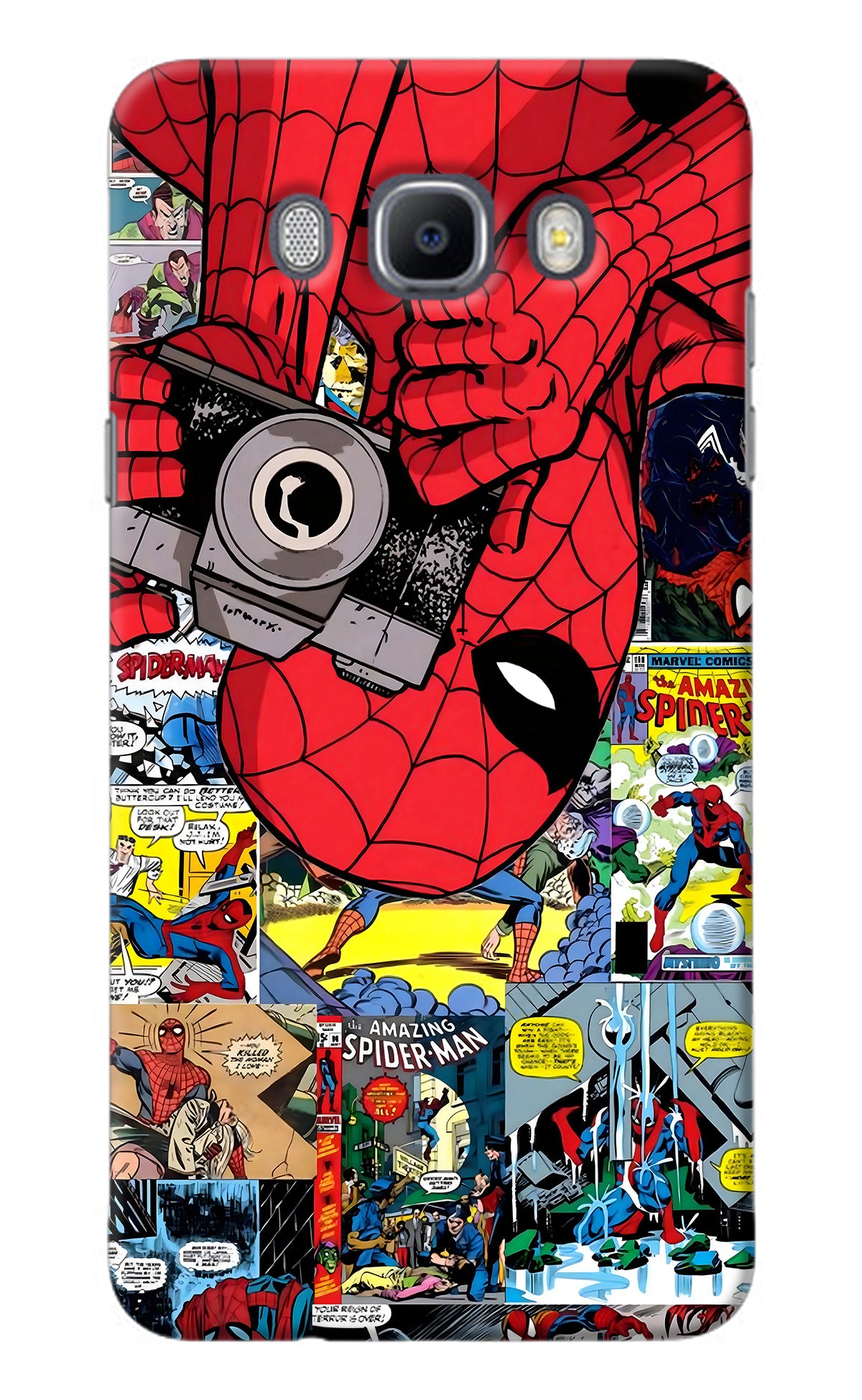 Spider Man Samsung J7 2016 Back Cover