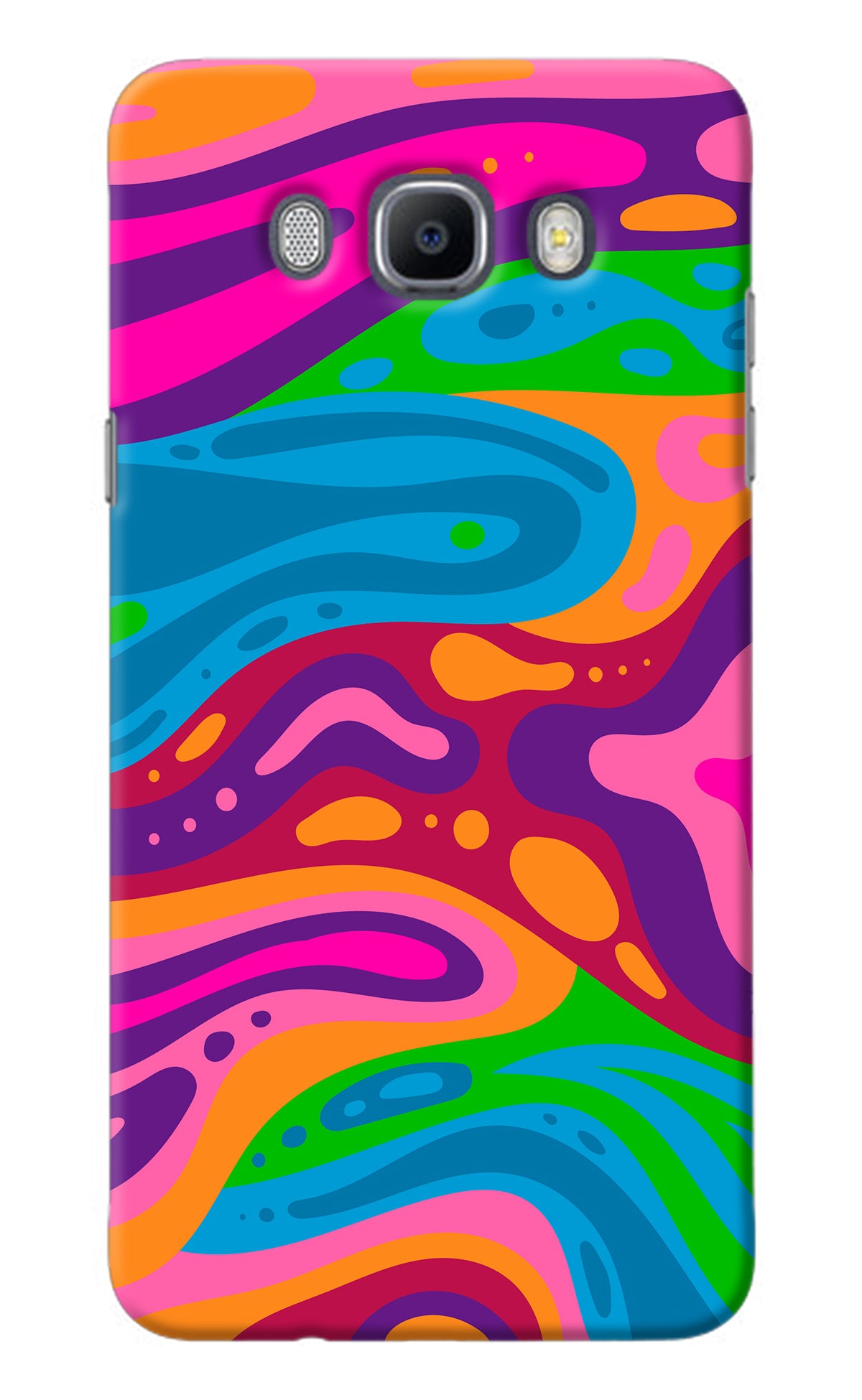 Trippy Pattern Samsung J7 2016 Back Cover